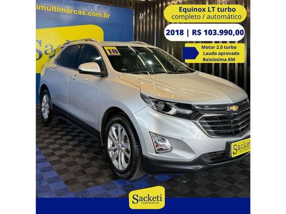 CHEVROLET EQUINOX 2.0 16V TURBO GASOLINA LT AUTOMÁTICO CHEVROLET EQUINOX 2.0 16V TURBO GASOLINA LT AUTOMÁTICO